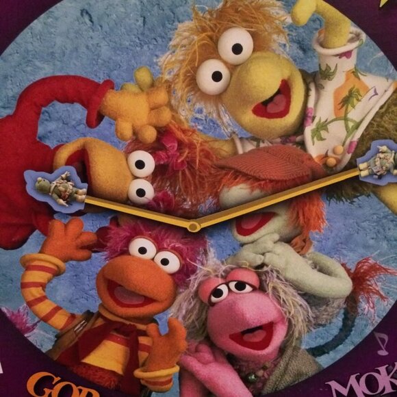 Fraggle Rock Hallmark Jim Henson Large Wall Clock New in Damaged Packaging - Picture 5 of 7